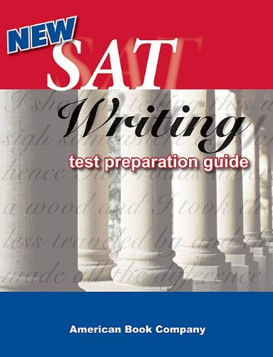 Stock image for New SAT Writing Test Preparation Guide for sale by HPB-Red