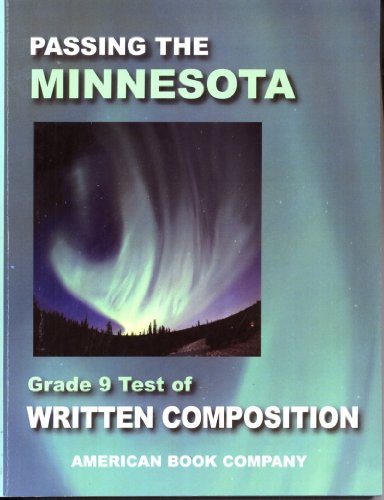 Stock image for Passing the Minnesota Grade 9 Test of Written Composition for sale by HPB-Red