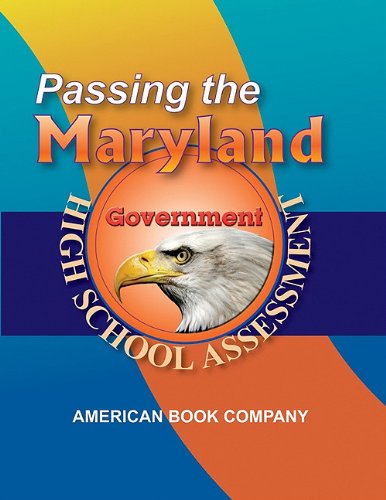 Stock image for Passing the Maryland High School Assessment in Government for sale by Booksavers of MD