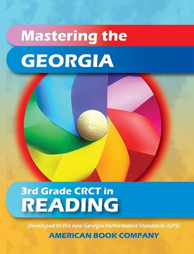 Stock image for Mastering the Georgia 3rd Grade CRCT in Reading for sale by Better World Books