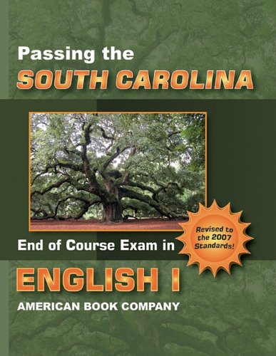 Imagen de archivo de Passing the South Carolina End-Of-Course Exam in Engilsh a la venta por ThriftBooks-Dallas