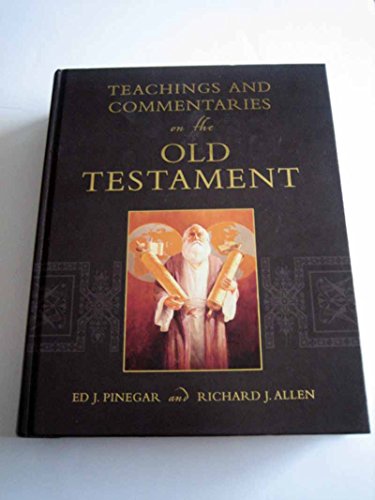 Beispielbild fr Teachings and Commentaries on the Old Testament zum Verkauf von Light House