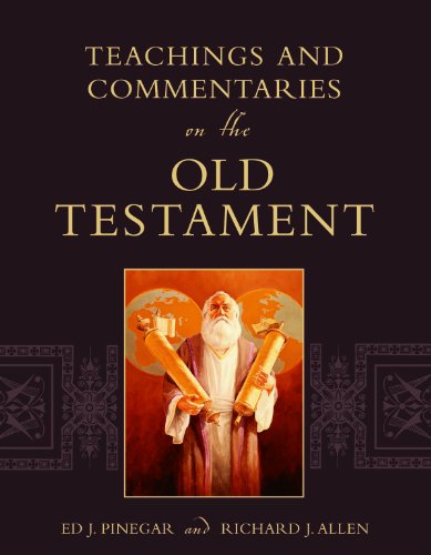 Imagen de archivo de Teachings and Commentaries on the Old Testament a la venta por SecondSale