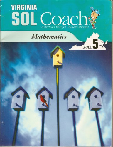 Beispielbild fr Virginia SOL Coach Mathematics, Grade 5 zum Verkauf von Lot O'Books