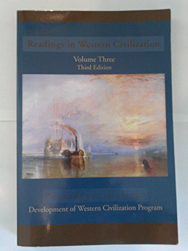 Stock image for Readings in Western Civilization: Volume 3 for sale by ThriftBooks-Atlanta
