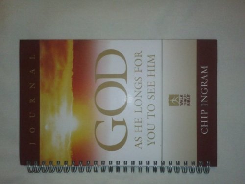 Imagen de archivo de God as He Longs for You to See Him - Journal (Walk Thru the Bible) a la venta por SecondSale