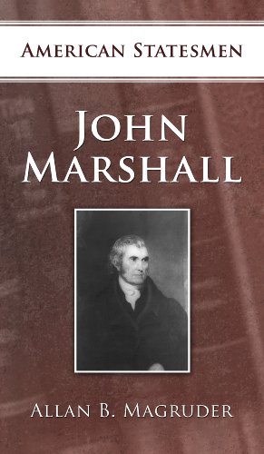 Imagen de archivo de John Marshall (American Statesmen) a la venta por ThriftBooks-Atlanta