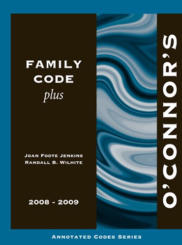 Beispielbild fr O'Connor's Family Code Plus 2008-2009 zum Verkauf von HPB-Red