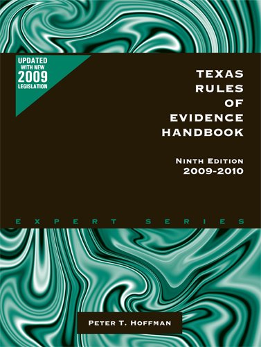 Stock image for Texas Rules of Evidence Handbook, 9th Ed. for sale by HPB-Red