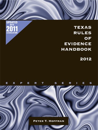 Stock image for Texas Rules of Evidence Handbook 2012 for sale by HPB-Red