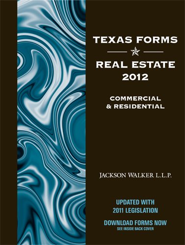 Stock image for Texas Forms * Real Estate 2012 for sale by HPB-Red