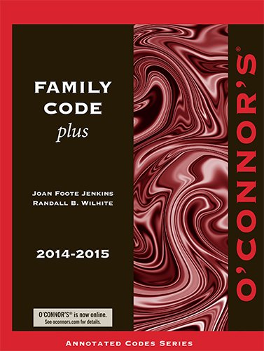 Beispielbild fr O'Connor's Family Code Plus 2014-2015 zum Verkauf von HPB-Red