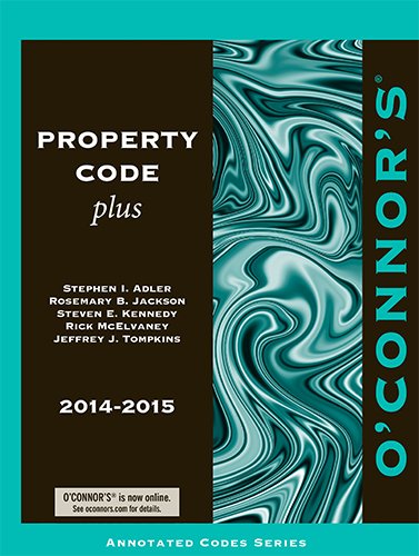 Stock image for O'Connor's Property Code Plus 2014-2015 for sale by HPB-Red