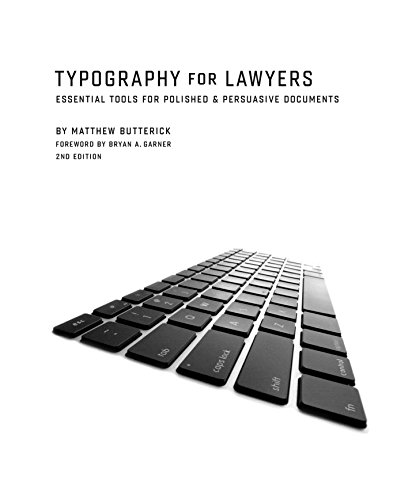 9781598392623: Typography for Lawyers: Essential Tools for Polished & Persuasive Documents