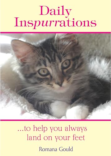 Stock image for Daily Inspurrations, by Romana Gould | Blue Mountain Arts Heart-to-Heart Hardcover Gift Book, 7.3 x 5.2 in., 44 pages | Uplifting Birthday, Christmas, or "Thinking of You" Gift for Cat Lovers for sale by SecondSale