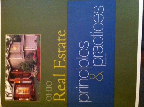 Imagen de archivo de Ohio Real Estate Principles & Practices 8th Edition (Hondros Learning Ohio Real Estate Principles & Practices 8th Edition) a la venta por HPB-Red