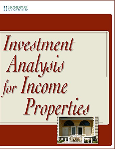 Stock image for Investment Analysis for Income Properties for sale by Better World Books