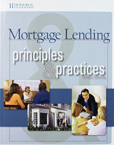 Stock image for Mortgage Lending Principles & Practices, 7th edition for sale by HPB-Red