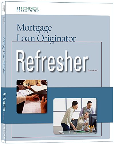 9781598442915: Mortgage Loan Originator Refresher, 6th edition