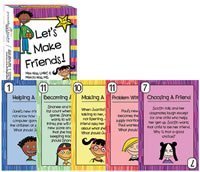 Beispielbild fr Lets Make Friends! Card Game zum Verkauf von ShowMe D Books