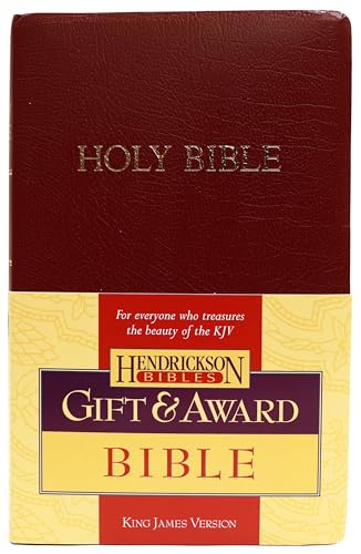 Beispielbild fr KJV Gift and Award Bible - Burgundy (Paperback) zum Verkauf von Grand Eagle Retail