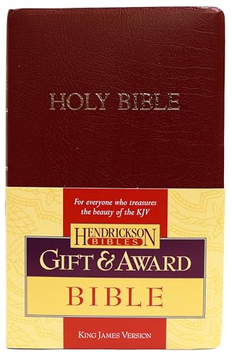 9781598560220: KJV Gift & Award Bible: Burgundy