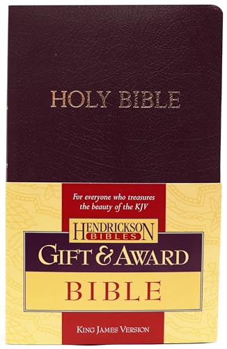 9781598560244: KJV Gift and Award Bible: King James Version, Royal Purple, Imitation Leather, Gift & Award