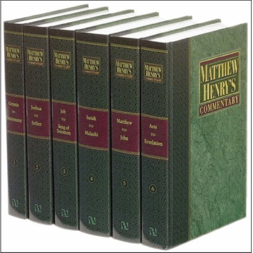 9781598560787: Matthew Henry's Commentary: On the Whole Bible