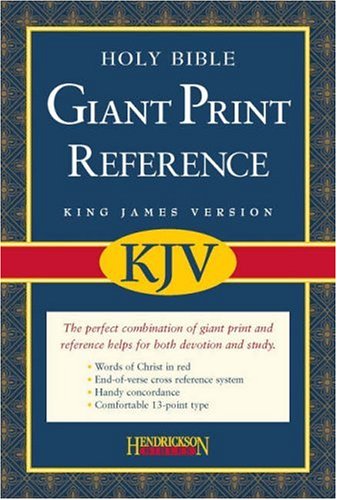 9781598560930: Holy Bible: King James Version, Bonded Leather Giant Print Reference