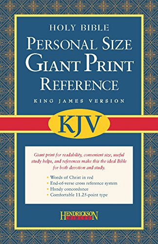 9781598560961: Personal Size Giant Print Reference Bible-KJV