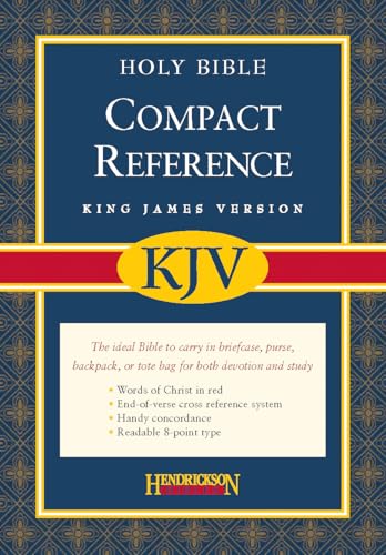 9781598561180: Compact Reference Bible-KJV