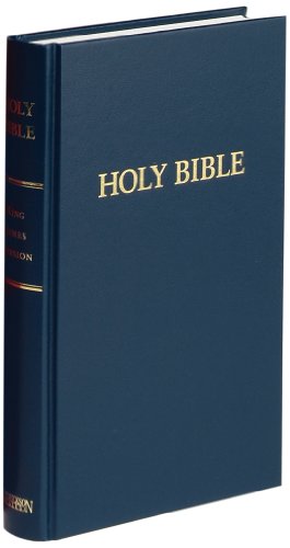 Beispielbild fr KJV Pew Bible (Hardcover, Blue) zum Verkauf von SecondSale