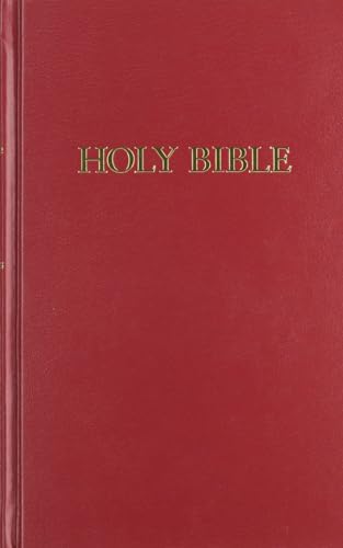 Stock image for The Holy Bible: King James Version, Red, Pew Bible for sale by Eighth Day Books, LLC