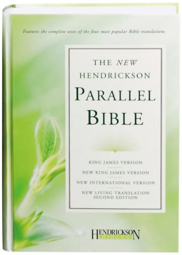 9781598562316: The New Hendrickson Parallel Bible: King James Version, New King James Version, New International Version, New Living Translation, Black, Bonded Leather