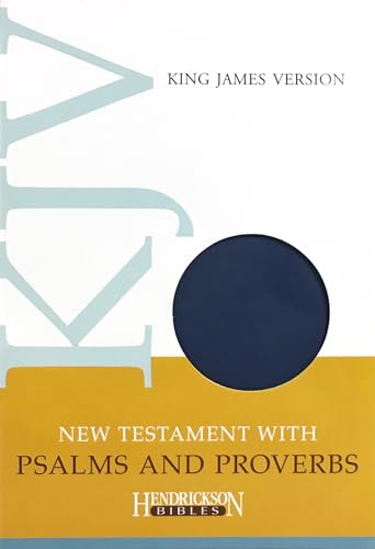 Beispielbild fr KJV New Testament With Psalms and Proverbs (Flexisoft, Blue) zum Verkauf von Blackwell's