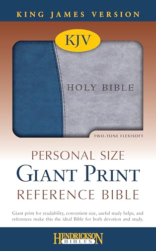 Imagen de archivo de KJV Personal Size Giant Print Reference Bible a la venta por Jenson Books Inc