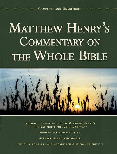 9781598562750: Matthew Henry's Commentary on the Whole Bible: Complete and Unabridged
