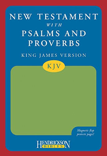 Stock image for New Testament with Psalms and Proverbs-KJV-Magnetic Flap for sale by ThriftBooks-Atlanta