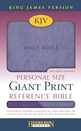 Stock image for KJV Personal Size Giant Print Reference Bible, Flexisoft (Imitati for sale by Hawking Books