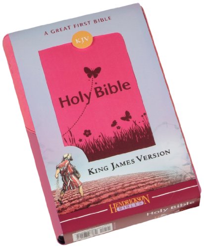 9781598563832: The Holy Bible: King James Version, Pink, Flexisoft, Kids Bible