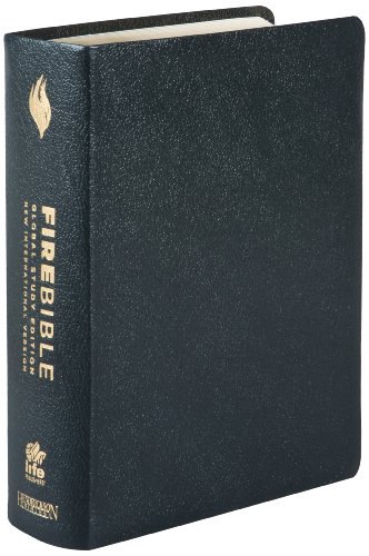 Stock image for Fire Bible, Global Study Edition: New International Version Black Bonded Leather for sale by dsmbooks