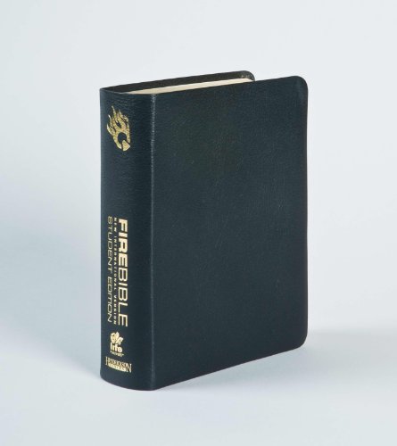 9781598565201: Fire Bible: New International Version Black Bonded Leather