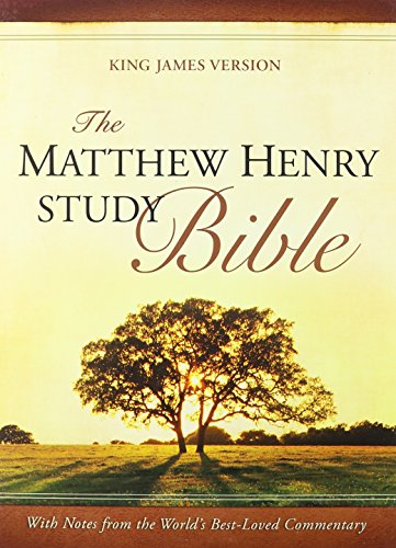 Beispielbild fr The Matthew Henry Study Bible: King James Version zum Verkauf von Patrico Books