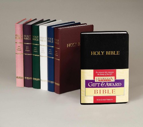 9781598566550: KJV Gift & Award Bible (Imitation Leather, Pink, Red Letter)