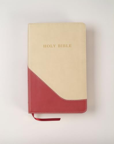 9781598566901: The Holy Bible: King James Version, Brick Red/sand, Imitation Leather, Personal Size Giant Print Reference Bible (Hendrickson Bibles)