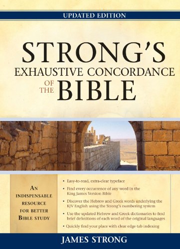 Imagen de archivo de Strongs Exhaustive Concordance of the Bible a la venta por Goodwill Books