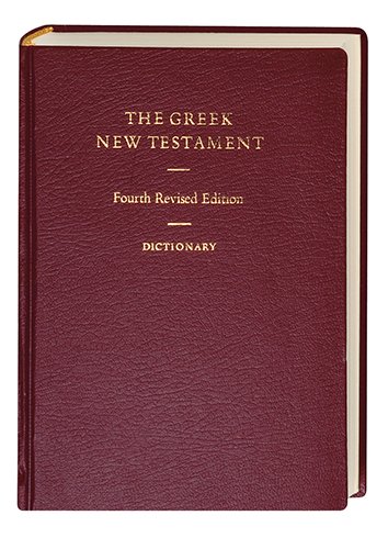 Stock image for The Greek New Testament, 4th Revised Edition (Greek and English Edition) for sale by Save With Sam