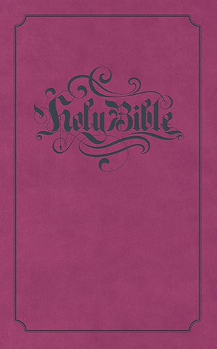 Stock image for Holy Bible: King James Version Pink Flexisoft with Gray Foil for sale by Bookmans