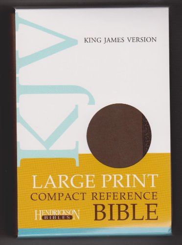 Imagen de archivo de KJV Large Print Compact Reference Bible Flexisoft Border Design (9781598568561) a la venta por HPB-Ruby