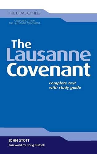 Imagen de archivo de The Lausanne Covenant: Complete Text with Study Guide a la venta por ThriftBooks-Atlanta
